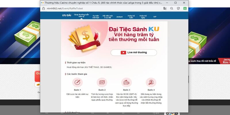 Các khuyến mãi hot hiện hành mà KUBET đang có